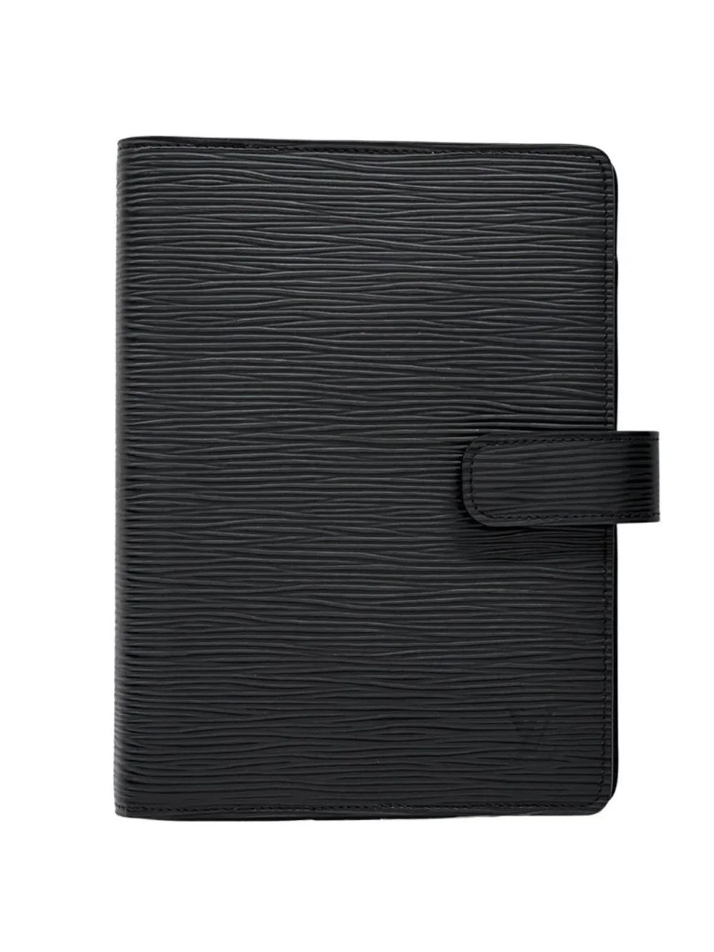 Louis Vuitton Pocket Bookcover Epi MM Noir Black Agenda